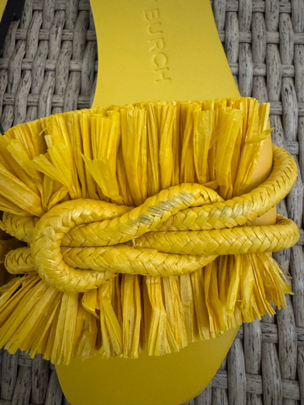 Tory Burch Rope Flat Slide - Used